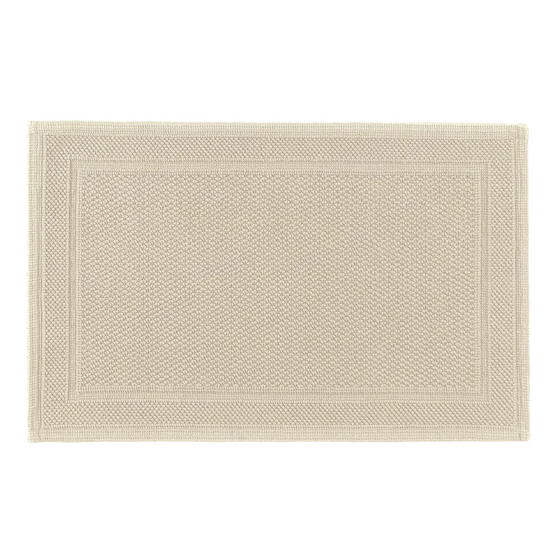 Bee Waffle Bath Rug, Natural, 20" W x 31" L