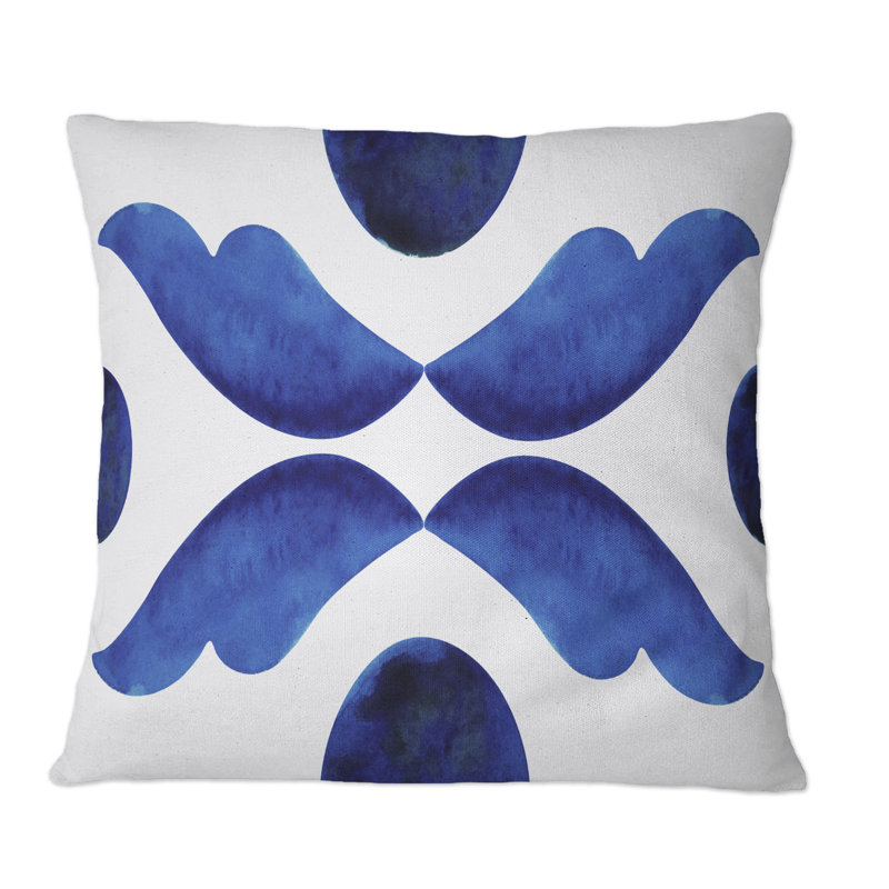 Coussin Blue Moons, 16 po x 16 po