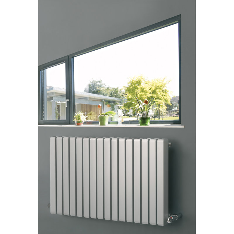 Andy Horizontal Designer Radiator, 60cm H x 88.5cm W x 11.9cm D