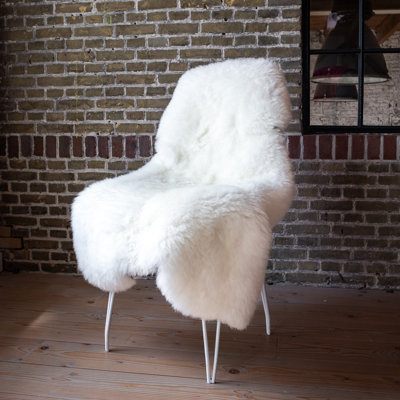 Weybossett Novelty Sheepskin Hand Woven Area Rug