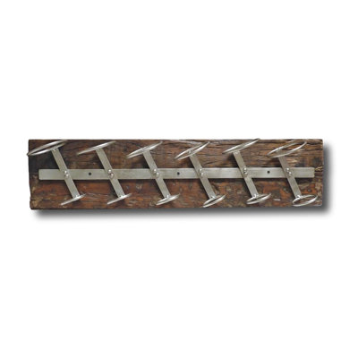 Vintage Reclaimed Wood Wine Rack