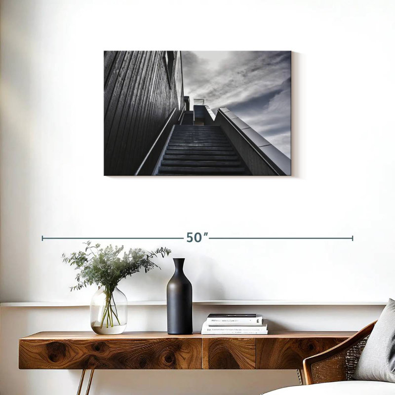 Escalier Lilie, H 20 po x l 30 po