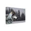 «Wolf Portrait» par Etelca, impression sur toile tendue-27650344