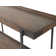 Nikole 42" Wide Industrial Rustic Solid Wood Metal Rectangular Coffee Table With 1 Shelf