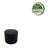 Amarjot Bouclé Fabric Round Ottoman-1611527031