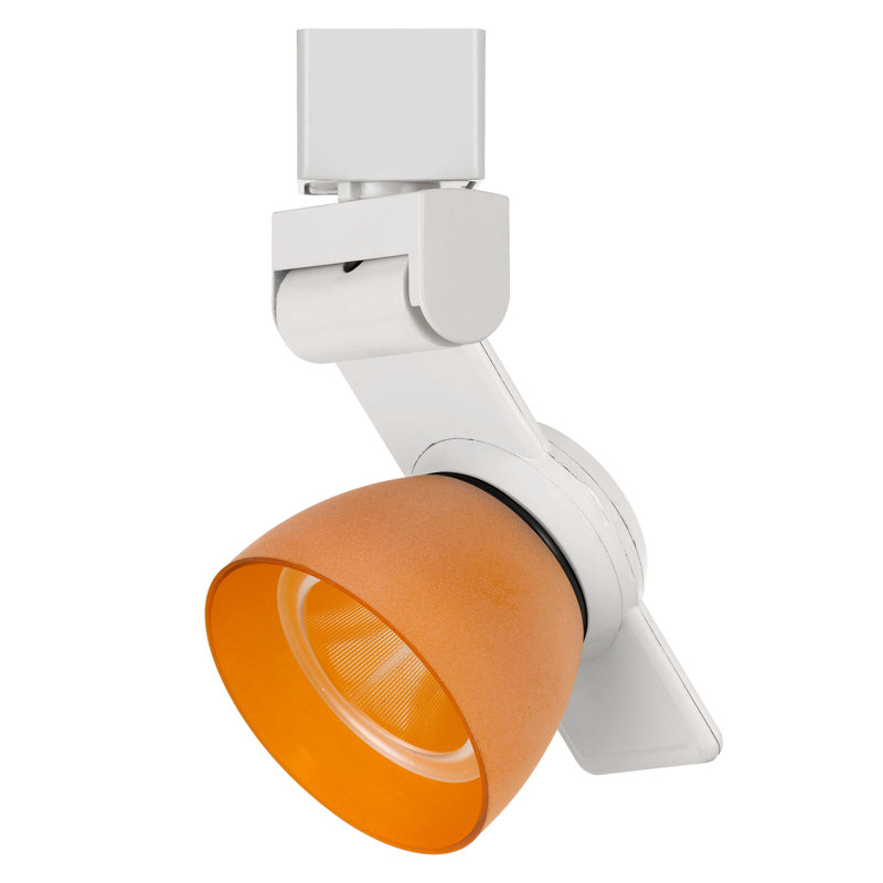 Tête de luminaire à DEL, Amber givré, Blanc
