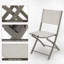 Chaises de patio, ensemble de 2