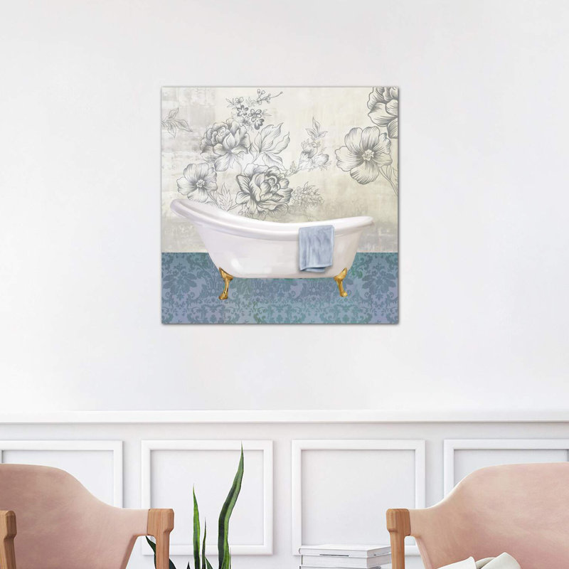 Garden Bath II by Drako Fontaine - Wrapped Canvas Print, 66.04 cm H x 66.04 cm W x 1.91 cm D