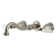 Kingston Brass Whitaker Two-Handle 3-Hole Wall Mount Bathroom Faucet