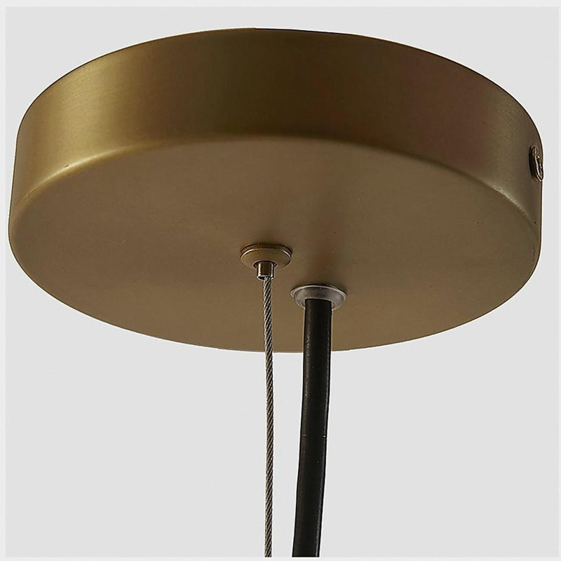 Lustre en métal 6 lumières Cyrus