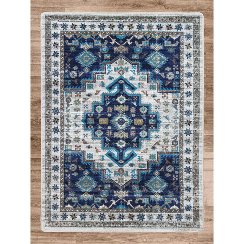 Dorleus Oriental Indoor Rug, Round 8'