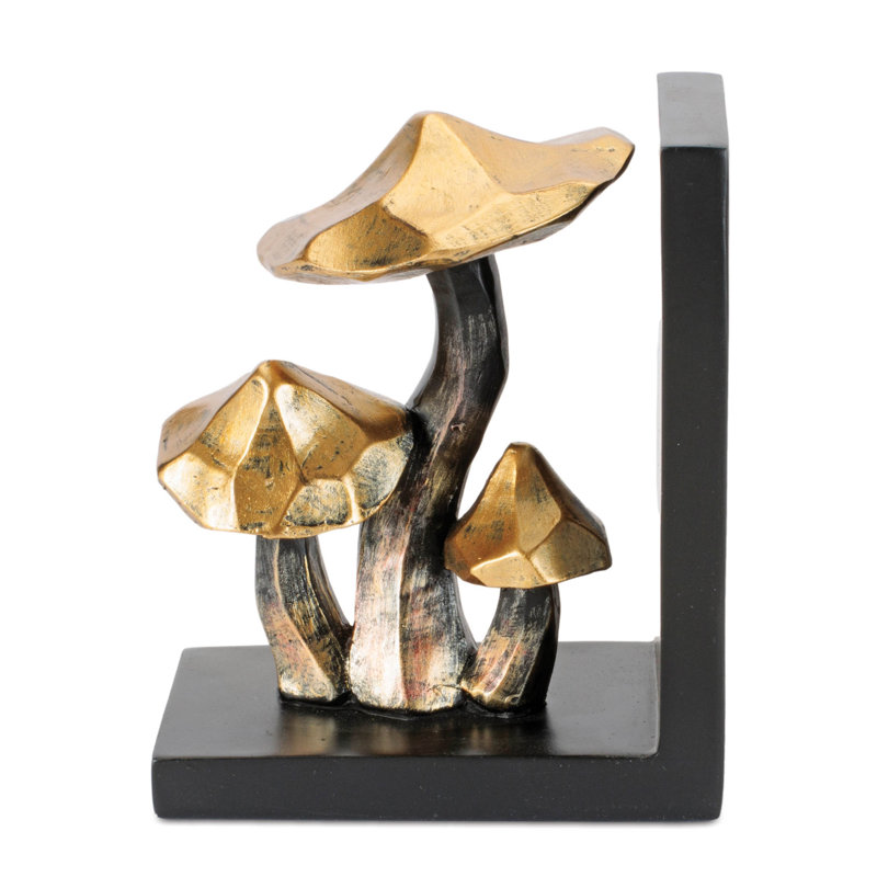 Serre-livres champignon contemporain (ensemble de 2)