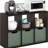 Cubicle Open Back Decorative Cube Storage Organizer, 6-Cube,