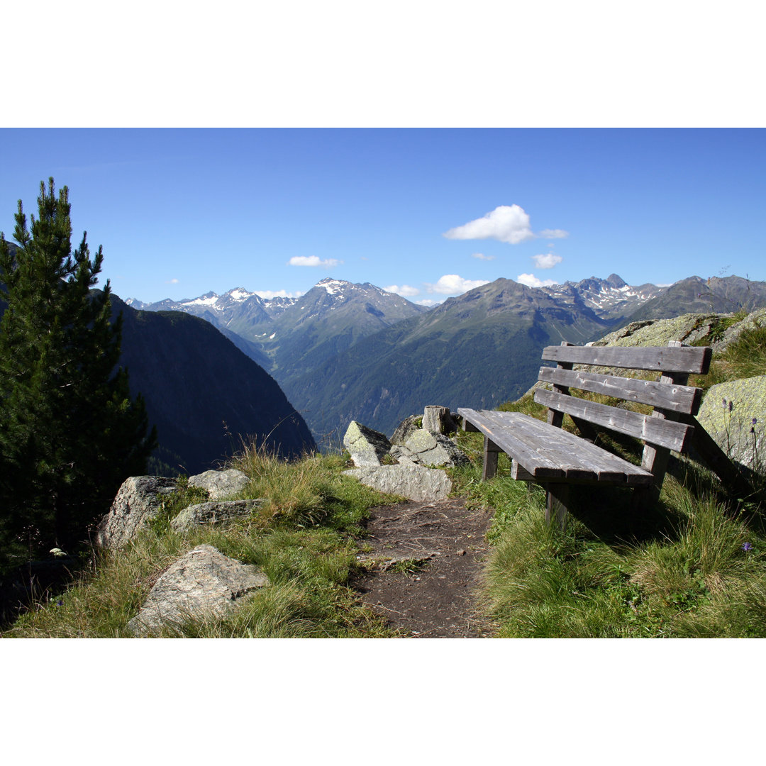 Ötztaler Alpen von Tokle - Druck