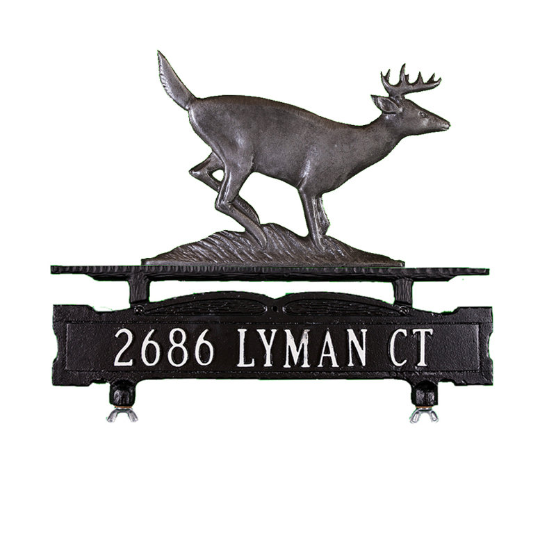 1-Line Mailbox Sign, Yes