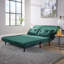 Lonara Two Seater Upholstered Double Sofa Bed-1420313415