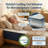 10/12 Inch Twin/Full/Queen/King Size Medium Firm Euro Top Hybrid Cooling Gel Memory Foam Mattress with Pocket Springs - Bed in a Box for Motion Isolation, Adjustable Base Friendly, CertiPUR-US Certified-615648746-615648745