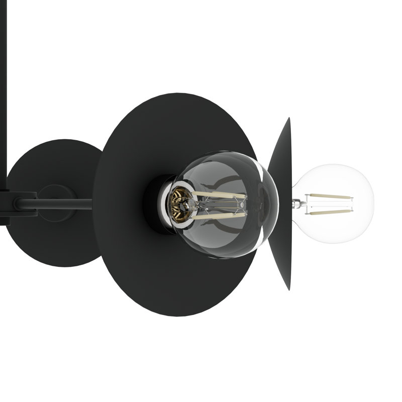 Jasmine Roth 8 - Light Dimmable Sputnik Wagon Wheel Chandelier