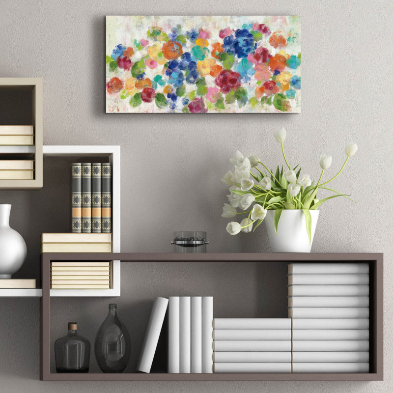 «Hydrangea Bouquet I» par Silvia Vassileva, H 12 po x l 24 po