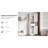 69" H Tall Bathroom Storage Cabinet With 2 Barn Doors And 1 Drawer, Narrow Storage Unit, Adjustable Shelves,Floor Cabinet For Bathroom, Living Room, Entryway,Kitchen-1816154144