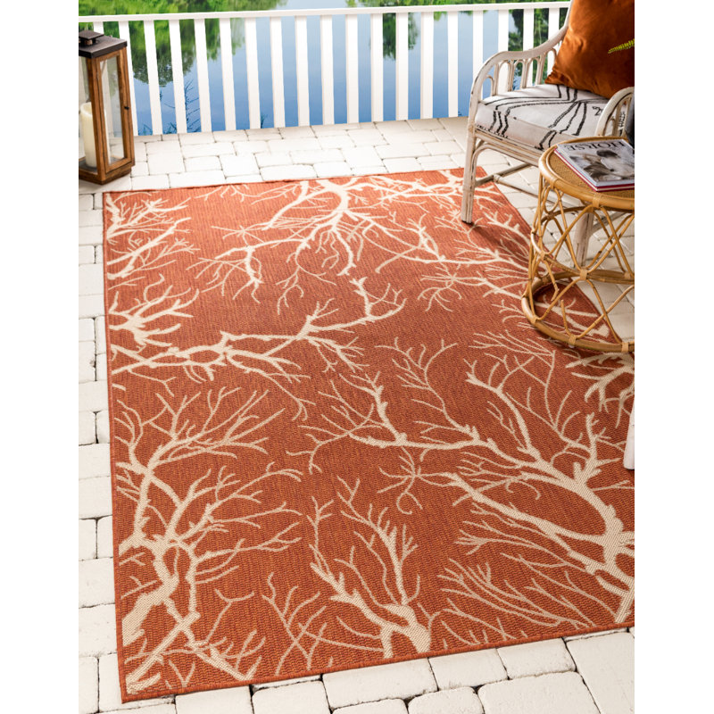 Tapis intérieur / extérieur Almaden, Rectangle 8 pi x 11 pi 4 po