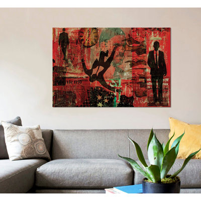 « cinq minutes après douze », impression sur toile