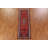 One-of-a-Kind 3'2" X 9'4" 1980s Runner Wool Area Rug in Red