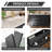 Mid-Century Modern Wall-Mounted Vanity With Soft-Close Drawers & Ceramic Sink-1786161052