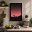 Wolves Under Stars Minimalist - Wrapped Canvas-1286499273-1286499266