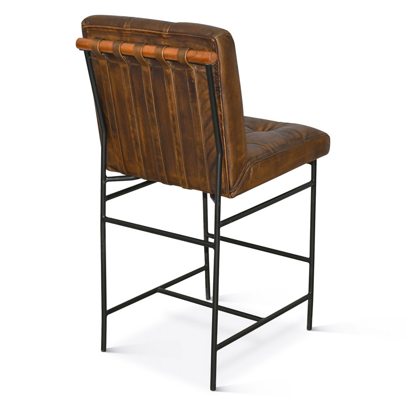 Brisbane Stockton Counter Chair In Antique Whiskey