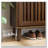 31.5-inch walnut shoe storage cabinet-983953489