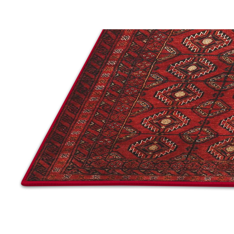 Tapis rouge à motif sud-ouest, Rectangle 7 pi x 10 pi