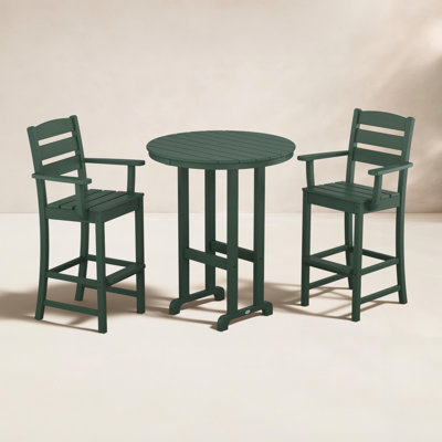 POLYWOOD® Lakeside 35" Patio Dining Set