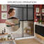 Porte de douche sans cadre 60X72