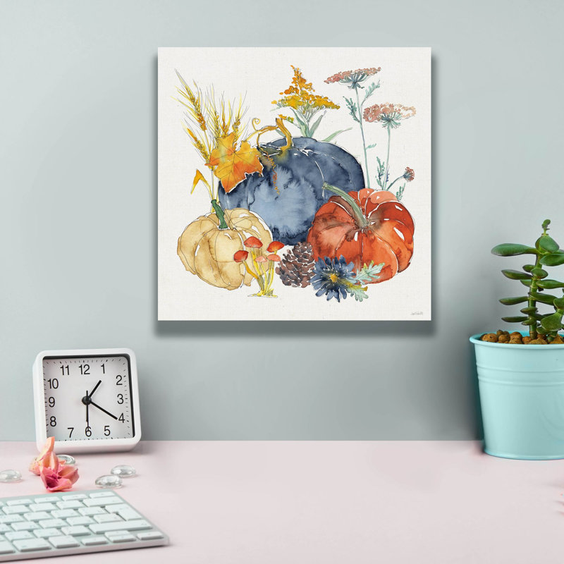 Toile épique Graffiti «Fall Flair 3» par Anne Tavoletti, 18 po x 18 po, H 12 po x l 12 po x P 0,75 po