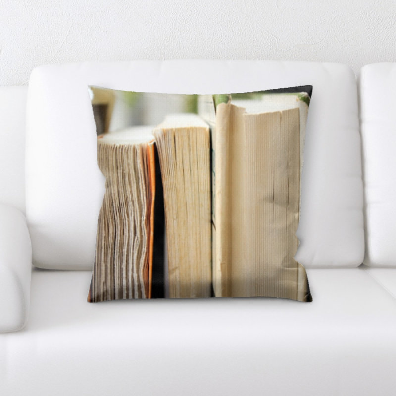 Microsuede Reversible Throw Pillow