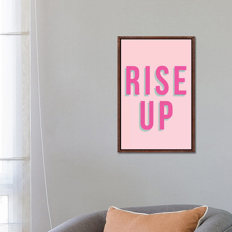 Rise Up by The Native State - Gallery-Wrapped Canvas Giclée on Canvas, 66.04 cm H x 45.72 cm W, Classic Wood Framed