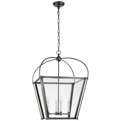 Chapman & Myers Riverside Small Square Lantern