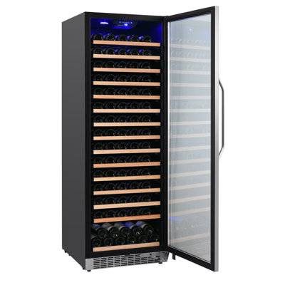 EdgeStar Single Zone 28.44'' Built-In 166 Bottle Wine Refrigerator with Reversible Door