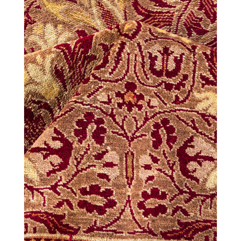 Hand-Knotted Multicolor Wool Oriental 8' x 10' Area Rug