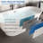 59 Inch Acrylic Freestanding Bathtub, Luxury Oval Soaking Tub, Modern White Stand Alone Bath with Chrome Drain and Overflow, Deep Soaking Tub for Bathroom-123208891