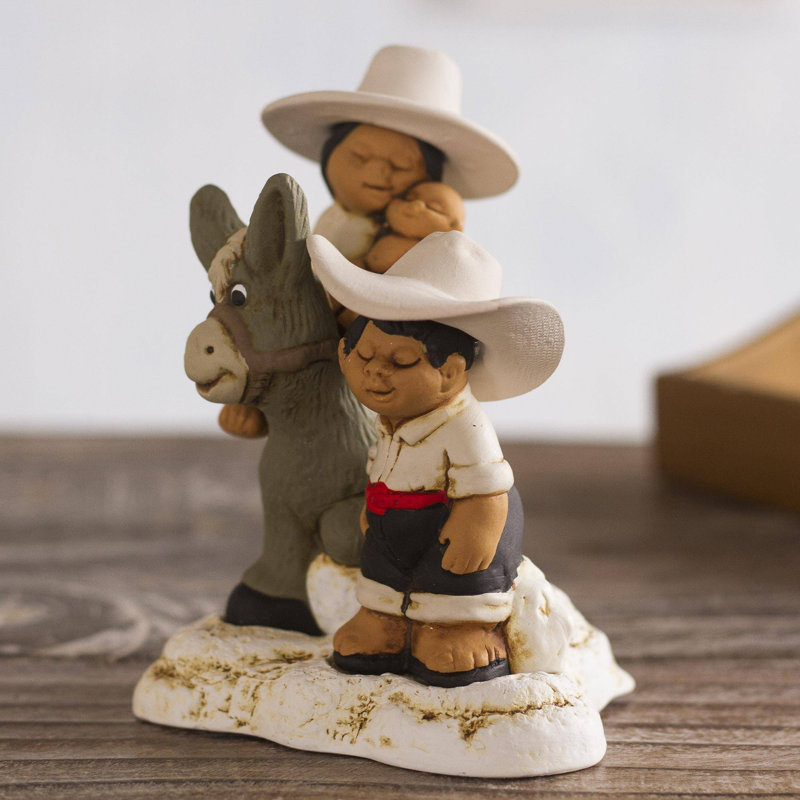 Figurine en céramique duo Livy