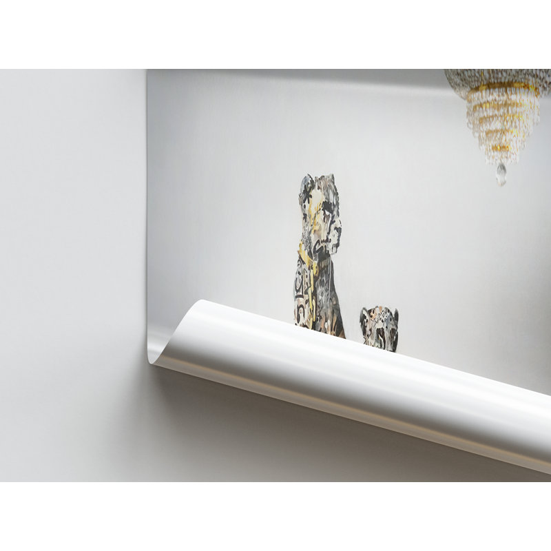 Print on Canvas, 20 cm H x 30 cm W, White Floater Framed