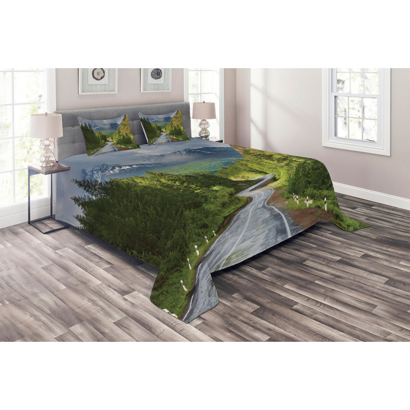 Rustic Polyester Coverlet