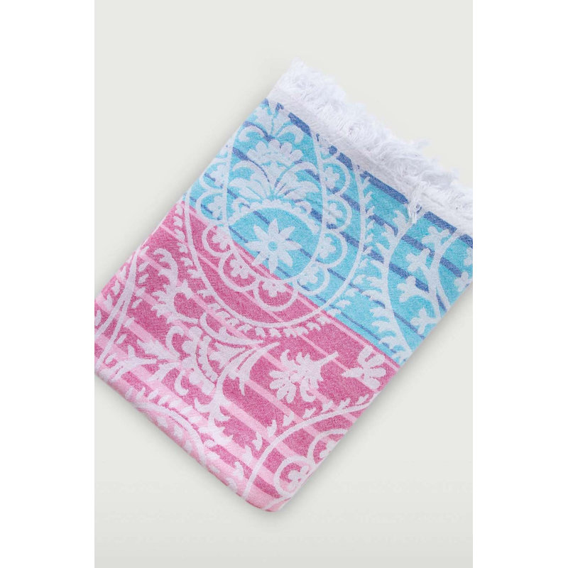 Serviette de plage 100% coton Derrek