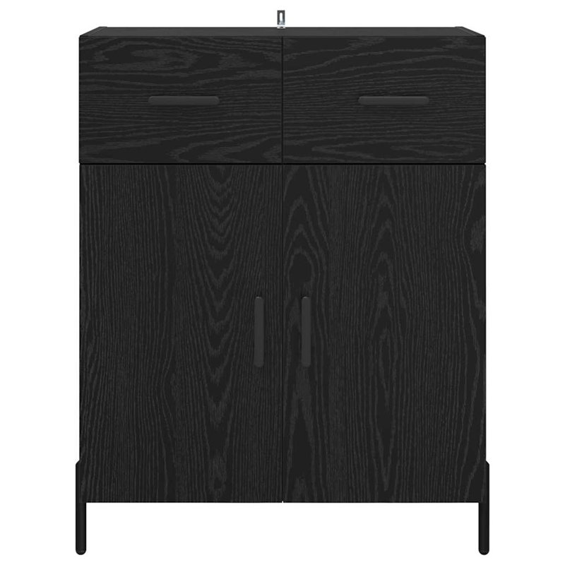 Sideboard Accent Chest, Black Oak