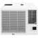 7,500 BTU Window Air Conditioner with Heater and Remote