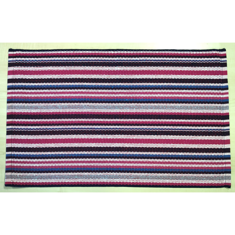 Peru Polyester Blend Bath Rug