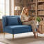 2 Seater Linen Loveseat-359416693