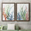 Océan jardin I - ensemble de 2 reproductions d'art-897763931-897763937-838588963